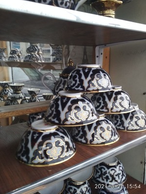 Косушки с орнаментом хлопка