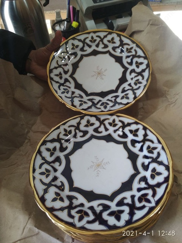 Тарелки хлопок