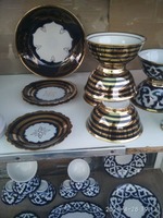 Посуда в полоску