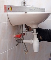  Установка раковины - 