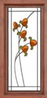 W-18 badiiy vitray oynasi