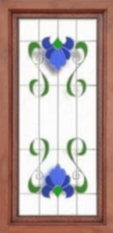 Художественный витраж W-21