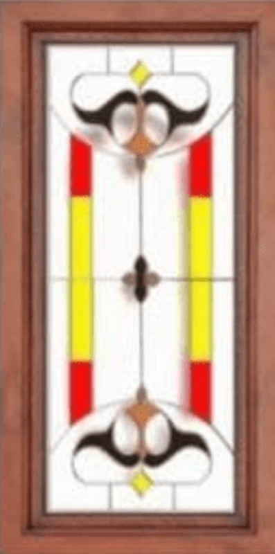 W-22 badiiy vitray oynasi