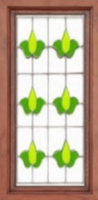 Художественный витраж W-25