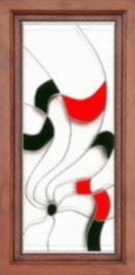 Художественный витраж W-26