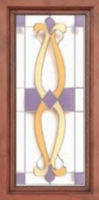 Художественный витраж W-28