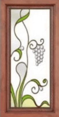 Художественный витраж W-53