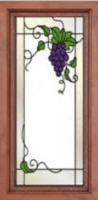 Художественный витраж W-54