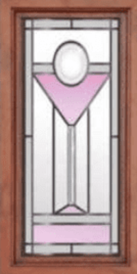 Художественный витраж W-59