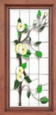 Художественный витраж W-60