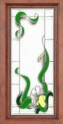 Художественный витраж W-62