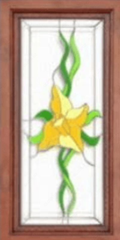 Художественный витраж W-65