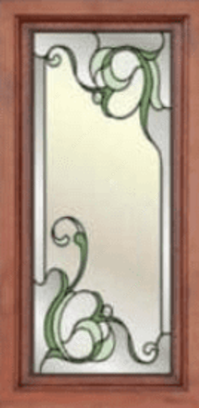 Художественный витраж W-69