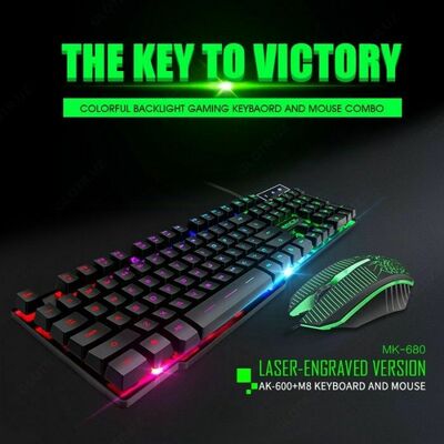 Игровой комплект для ПК 2 в 1 Gaming iMice KM680 - 149 540.4 сум / комплект