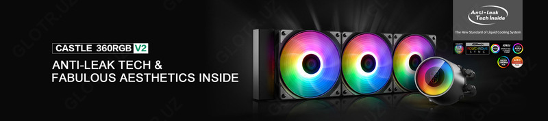 Castle 360RGB V2 GAMER STORM CPU LIQUID COOLER Deepcool