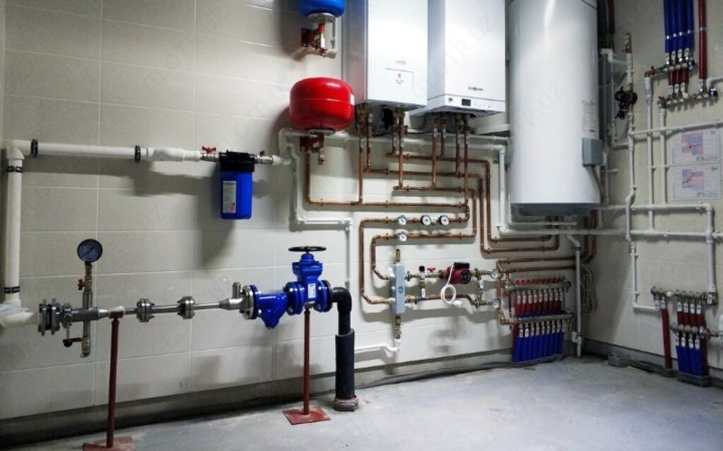 Монтаж системы отопления