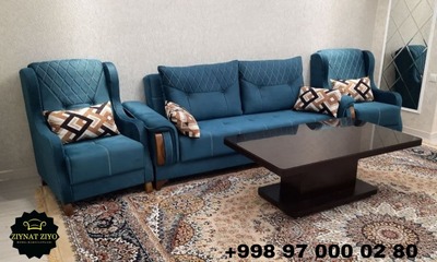 Мебель набор (диван и кресла) арт-2 - Цена по запросу