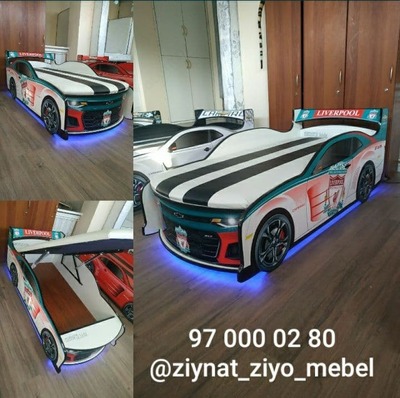 Кровати для детской в форме машины(арт-2)