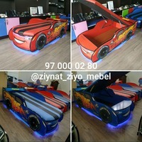 Кровати для детской в форме машины (арт-3) - по запросу