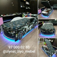 Кровати для детской в форме машины (арт-4) - по запросу