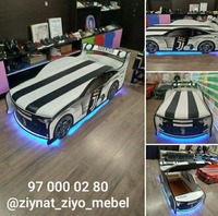 Кровати для детской в форме машины (арт-5)