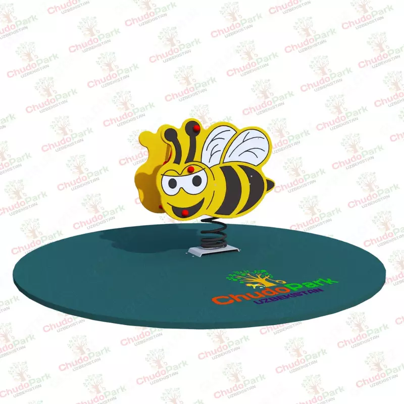 Качалка на пружине Пчелка