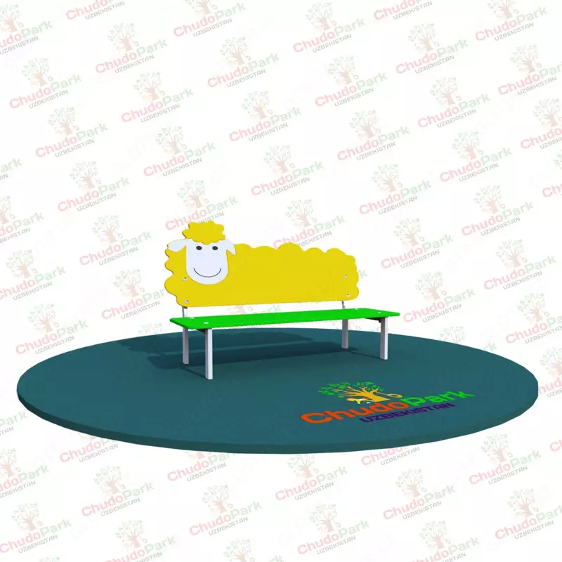 Детская скамейка ЯГНЕНОК - по запросу