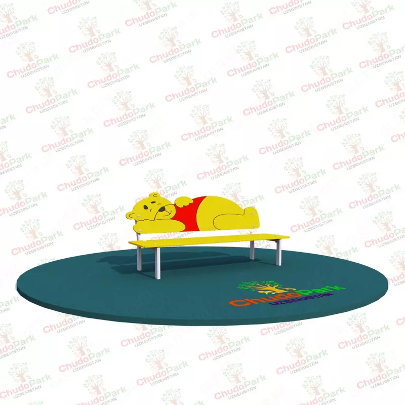 Детская скамейка ВИННИ ПУХ - по запросу