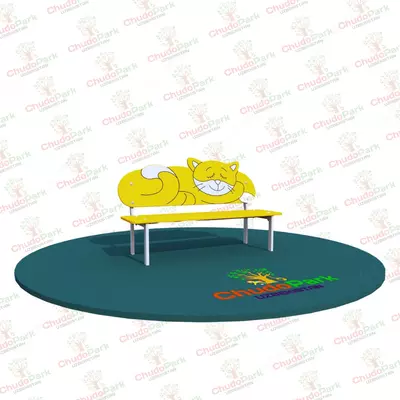 Детская скамейка КОШЕЧКА - Цена по запросу
