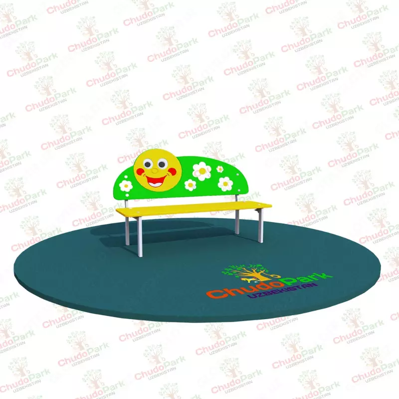 Детская скамейка КОЛОБОК - по запросу