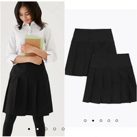 Юбка черная плиссированная для девочки (2шт) M&S - от 179 448.5 сум