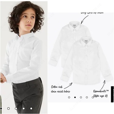 Рубашки с длинным рукавом для мальчика (2шт) - от 167 791.4 сум / комплект