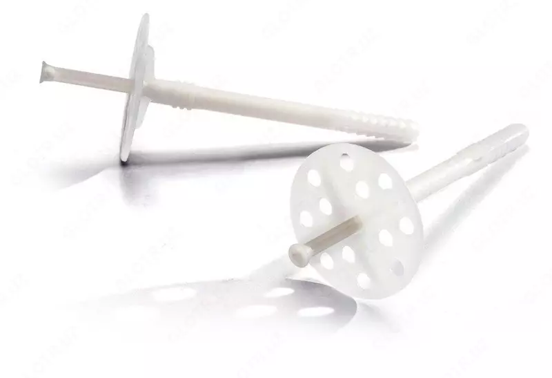 Issiqlik izolyatsiyasini mahkamlash uchun plastik dübel-mix