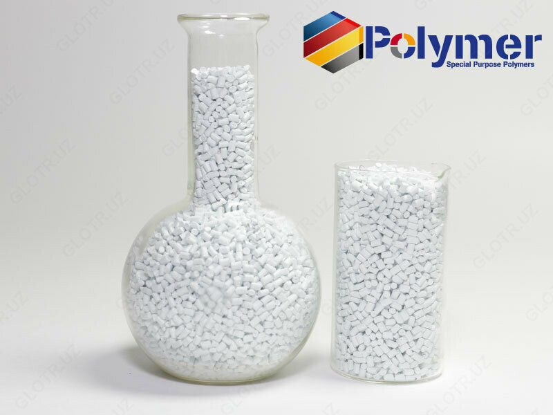 Masterbatch (мастербатч) белый 70%  полимерное сырьё  краситель  гранулы