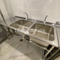 Мойка двойная нержавеющая - 1 800 000 сум