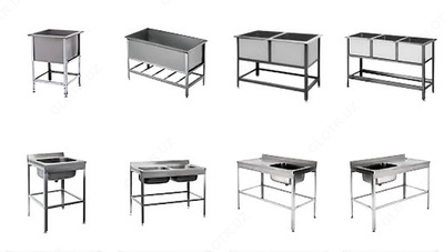 1 800 000 сум / шт. Мойка двойная нержавеющая