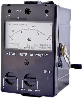 Мегомметры от 0-100вольт и от 0-2500вольт п-во Россия