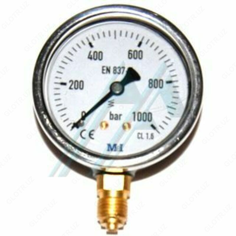 Манометр глицериновые д-63 от 0-10бар до 0-400бар п-во Турция - по запросу