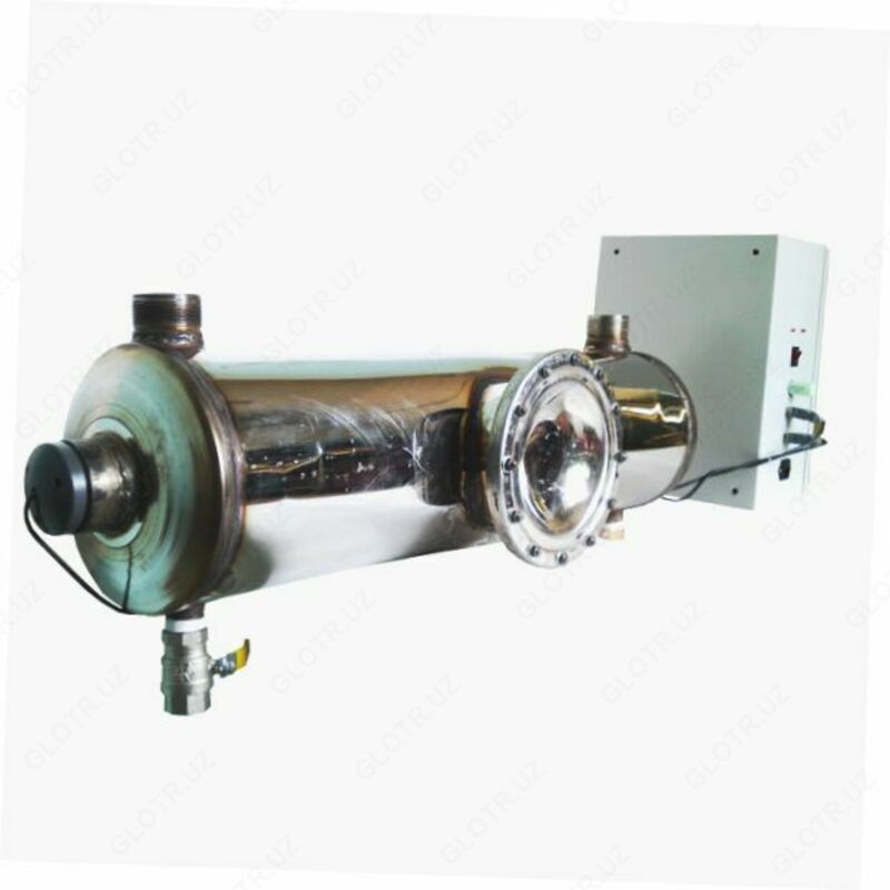 Бактерицидная установка для ультрафиолетового обеззараживания воды (Производительность: до 80 куб. м/час)