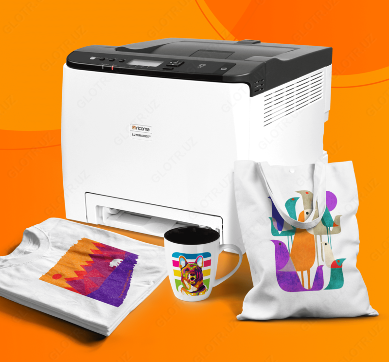 Rikomaning to'liq rangli dizayni uchun yangi printer