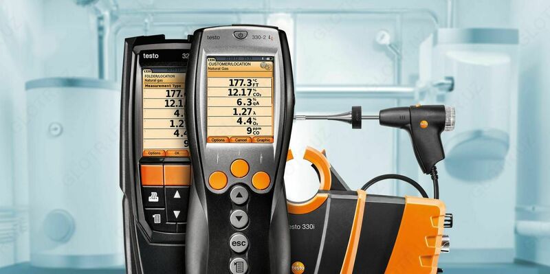 по запросу Газоанализатор дымовых газов testo - Германия