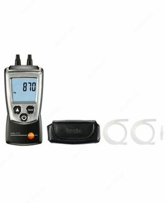 Testo 510 — gaz bosimini o‘lchash uchun differensial manometr.