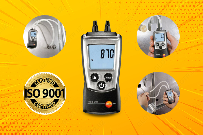 Testo 510 - дифференциальный манометр давления газа. - от {0} сум