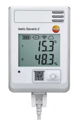 WiFi bilan ma’lumot yozuvchi (data logger) — testo Saveris 2H1