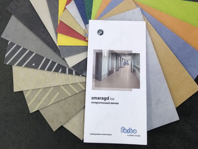Коммерческий гетерогенный линолеум Smaragd Lux от Forbo Flooring. 180 000 сум