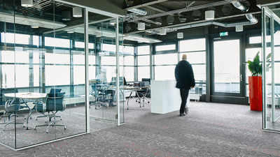 Ковровое флокированное покрытие Flotex от Forbo Flooring - от 650 000 сум от 100 кв.м