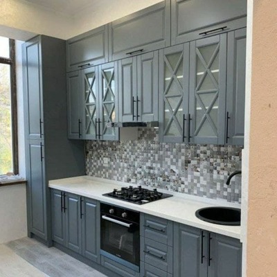 012 raqamiga buyurtma bo'yicha oshxona mebellari