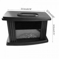 Портативный обогреватель - Flame Heater 1000W Только в розницу