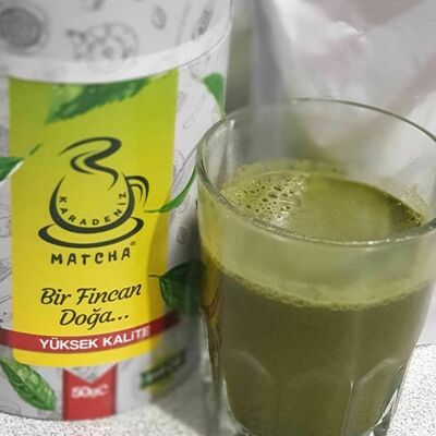 Kilogramm yo'qotish uchun "Matcha" turk choyi