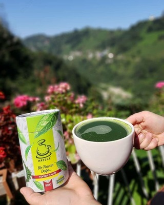 Kilogramm yo'qotish uchun "Matcha" turk choyi